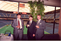 Summer 1992 Sara & Rons Wedding reception in the Silver Dome box