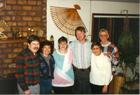 April 1996, Partying with the Ebert's. Mike, Muri Ebert, Ann, Bruce, Tanny & John Ebert