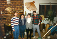April 1996, Partying with the Ebert's. Joe, Muri Ebert, Tanny & Mike