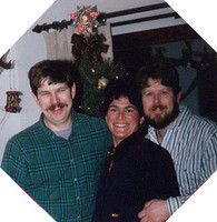 Christmas with John & Barbara, early 90's