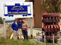 John, Barbara & Mike in Fairbanks, AK